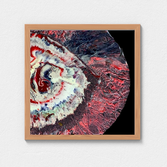 Eye of Earth Digital Download instant printable wall art poster artwork print by Jagoda Jay Sudak Keshani