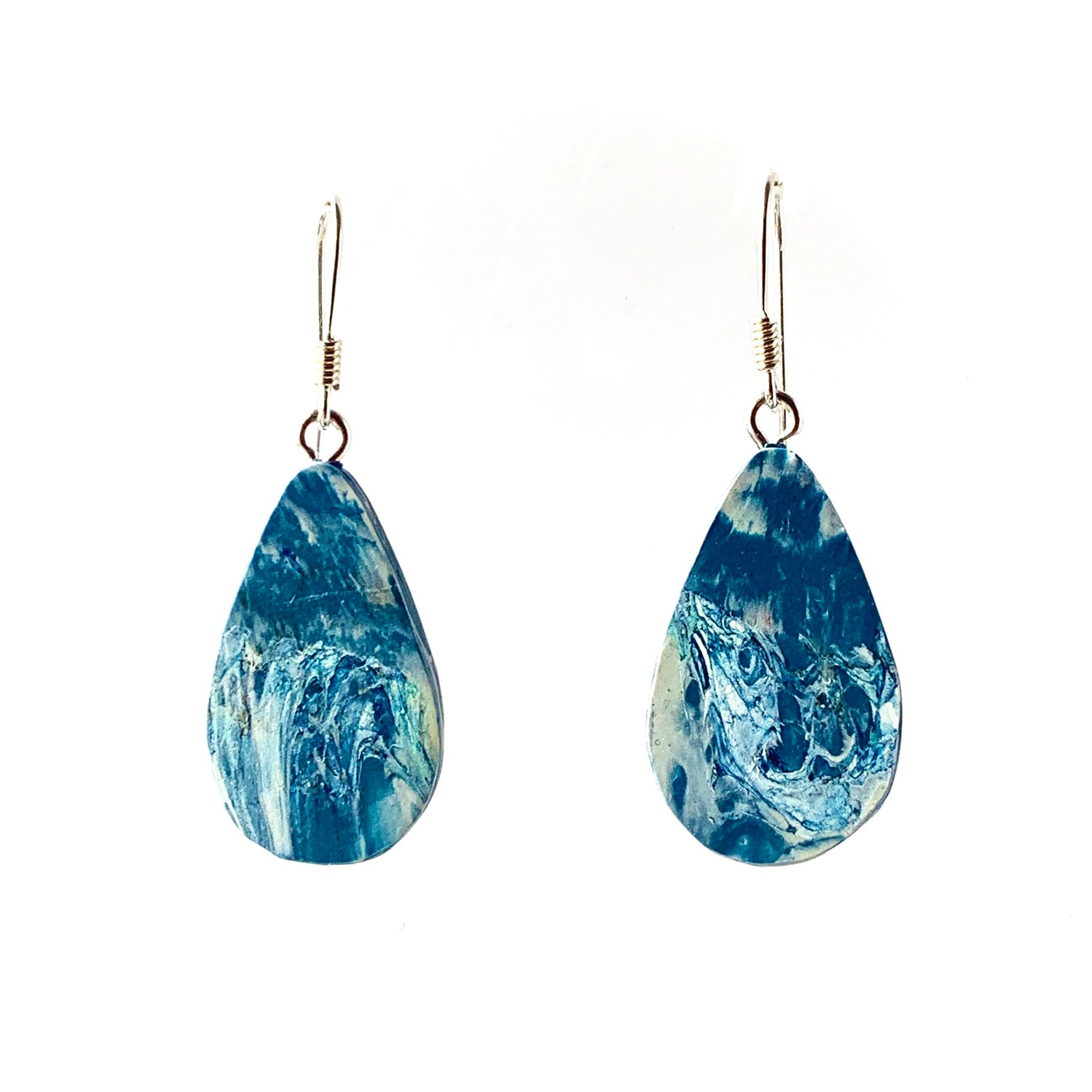 Diamond Fish Hook Earrings 001-416-00051 - Nautical, Blue Marlin Jewelry,  Inc.