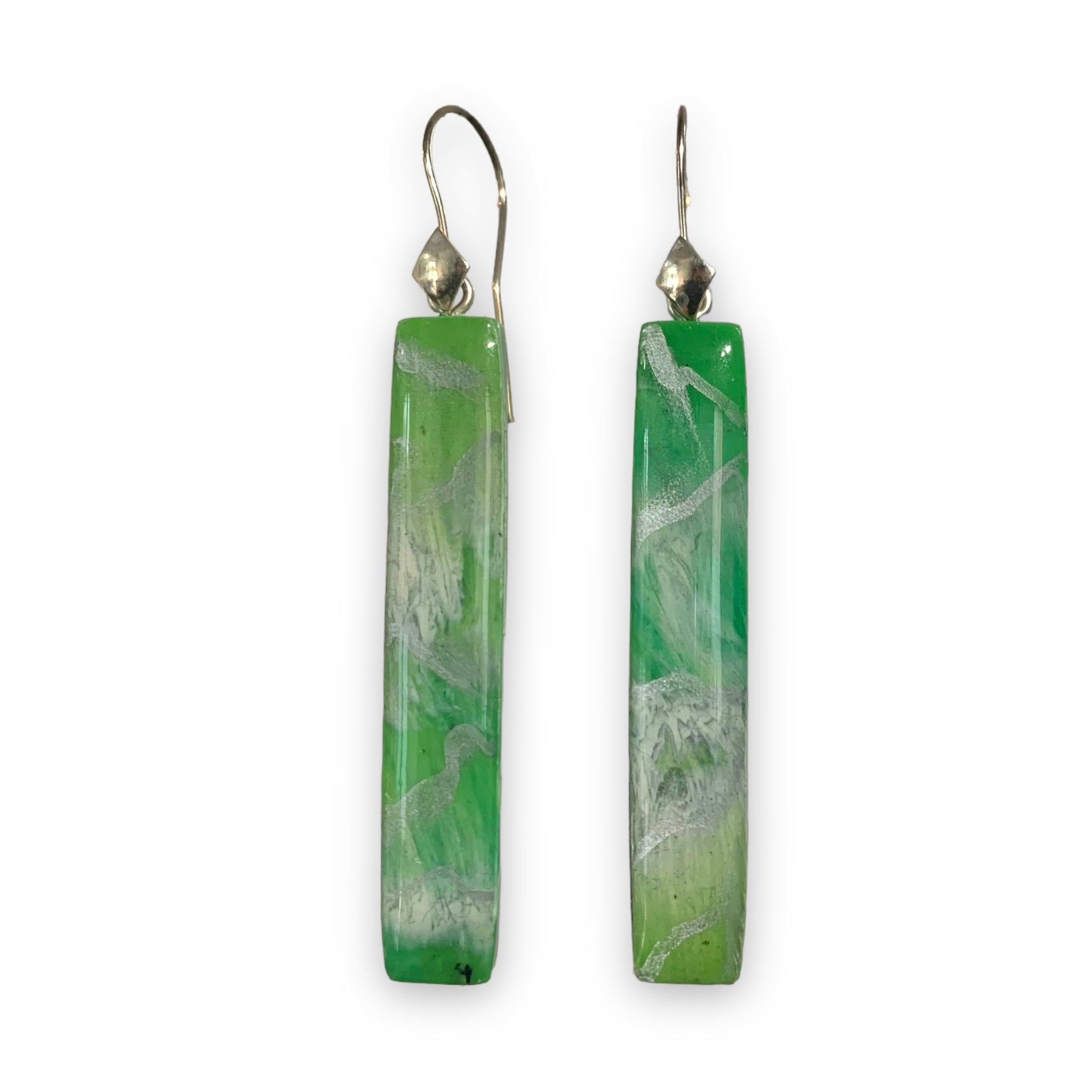 Recycle Bottle Tops Sustainable Earrings Handmade Ethical Dangle Gift for her
