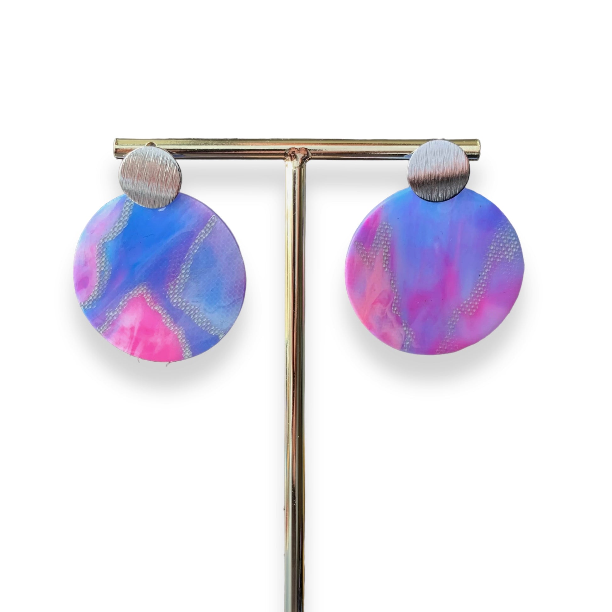 Recycled plastic jewellery slow fashion accessories handmade in London eco friendly gift for her designed by Jagoda Jay Sudak Keshani