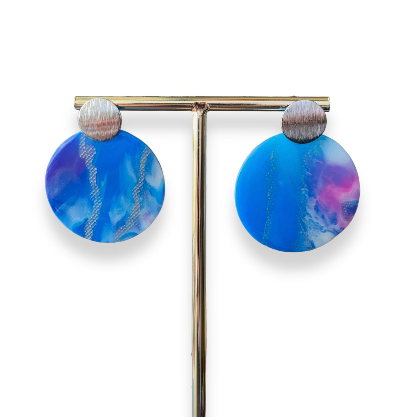 Recycled plastic jewellery slow fashion accessories handmade in London eco friendly gift for her designed by Jagoda Jay Sudak Keshani